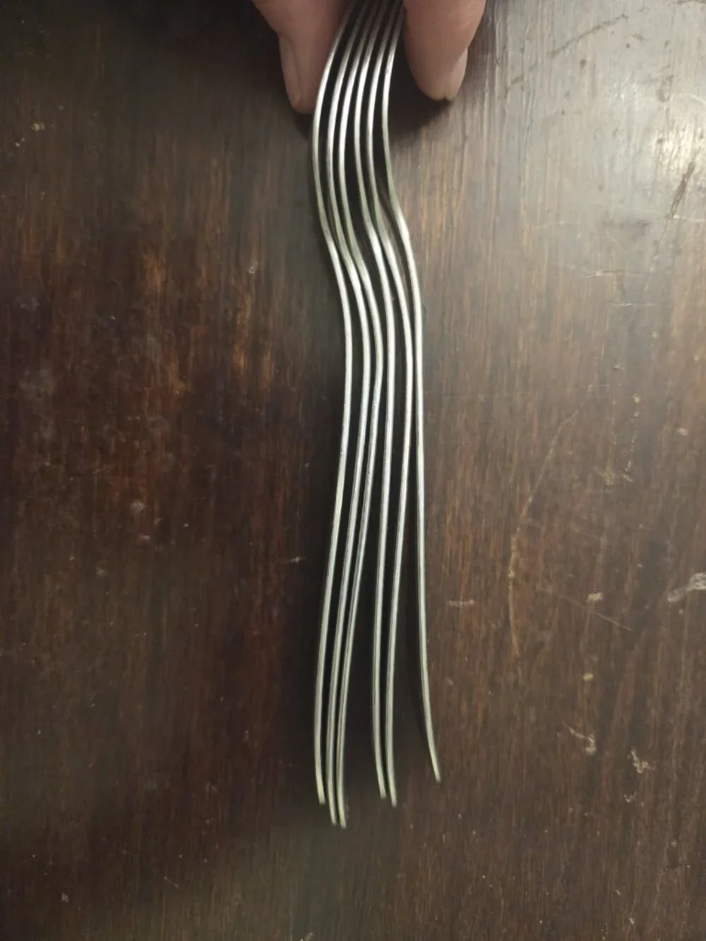 Set 8 Dinner Forks  Wusthof Hallmark Stainless Flatware Germany